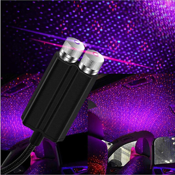 Car Roof Star Light LED Starry Atmosphere Ambient Projector Gal