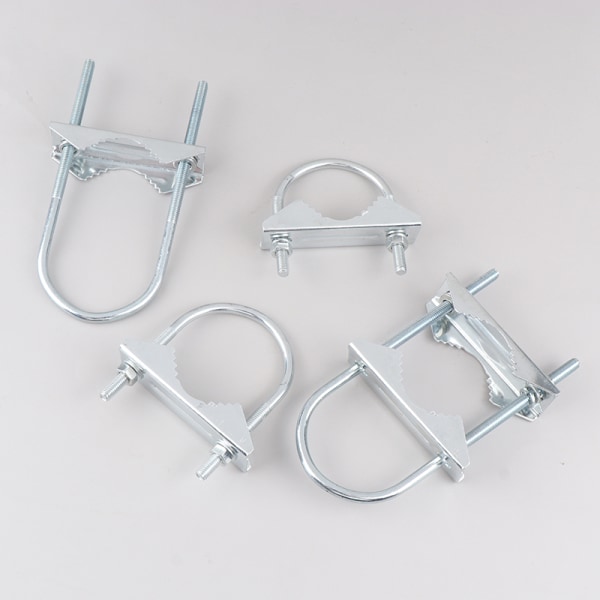 M6U Bolte Heavy Duty Anti-Rust Mast Til Mast Montering Bracket Kit M B