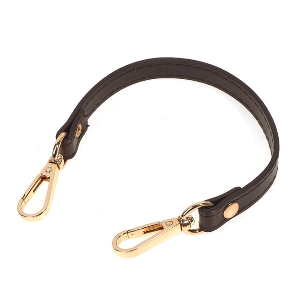 28cm Käsilaukkuhihna Nahkakahva Kukkarohihna Käsilaukut Belt Str Dark brown