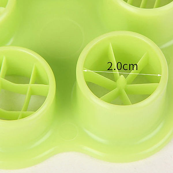 5 in 1 Flower Crab Octopus Style Kinkkumakkara ter Grilli Hot D