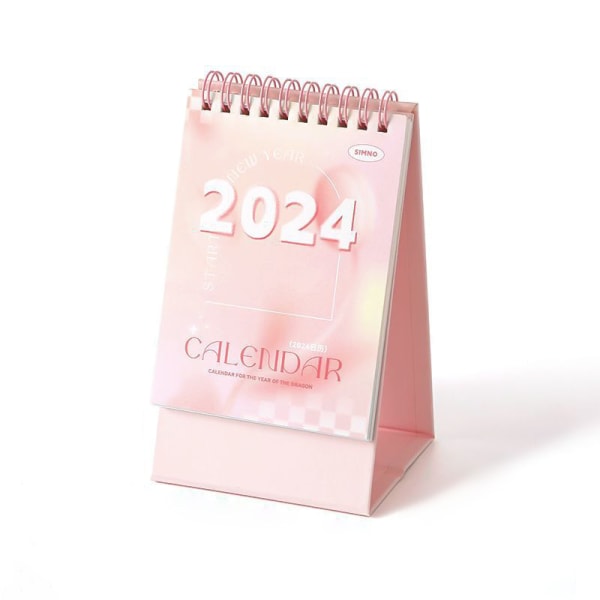 2024 Årskalender Kreativ Minimalistisk Kalender Studentkontor A1