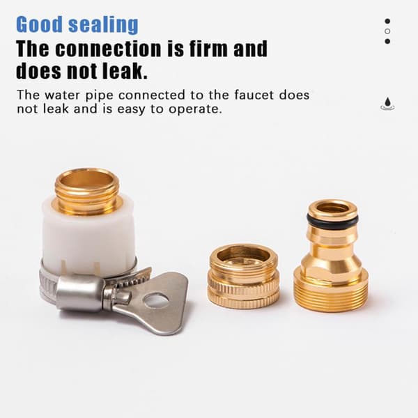 15-23 mm Universal Slangehaneadaptere Vandhanehane Stikfitting 1 set