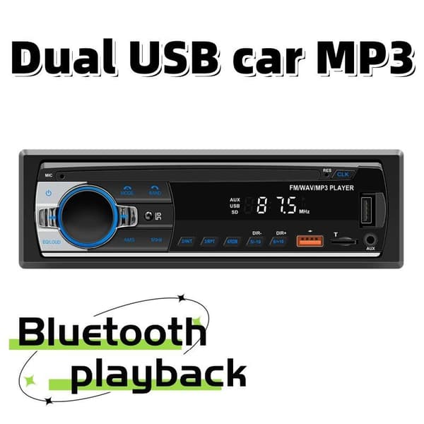 Bilradio Stereo Digital Bluetooth MP3-spiller JSD-530 52 A1