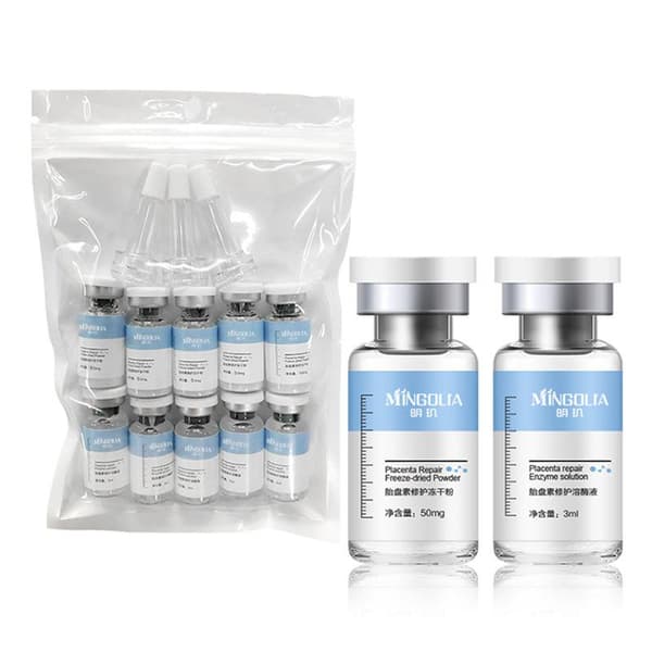 Polypeptid Morkake Frysetørket Pulver Reparerende Ansiktshydrering 5Pcs