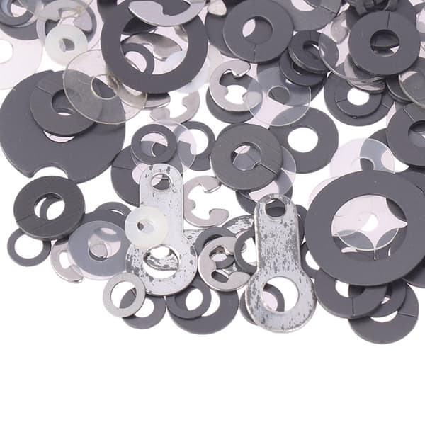 Mixed Loading Knib Rulle Afstandsstykke Metal Lås Fangst Låse Plat