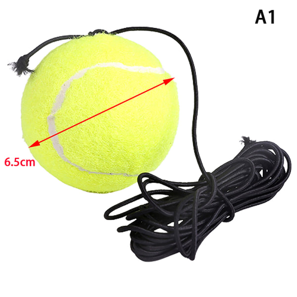 Heavy Duty Tennis Træningshjælpemidler Base Med Elastic Rope Ball Spa A1
