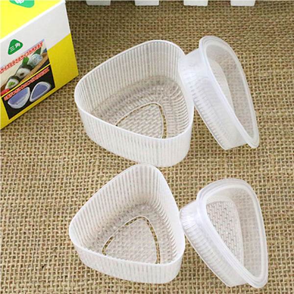 2 ST/1 Set Sushi Form Onigiri Rice Ball Bento Press Maker Form