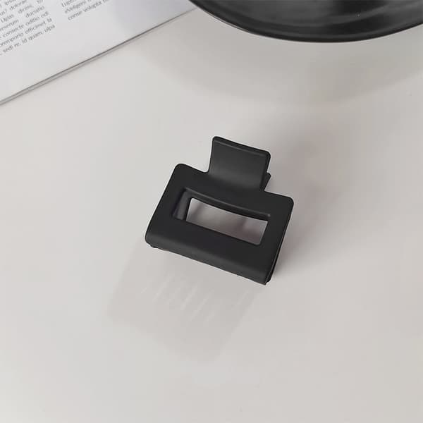 n Stil Svart store hårklør jenter Elegant mote hårnåler B A9