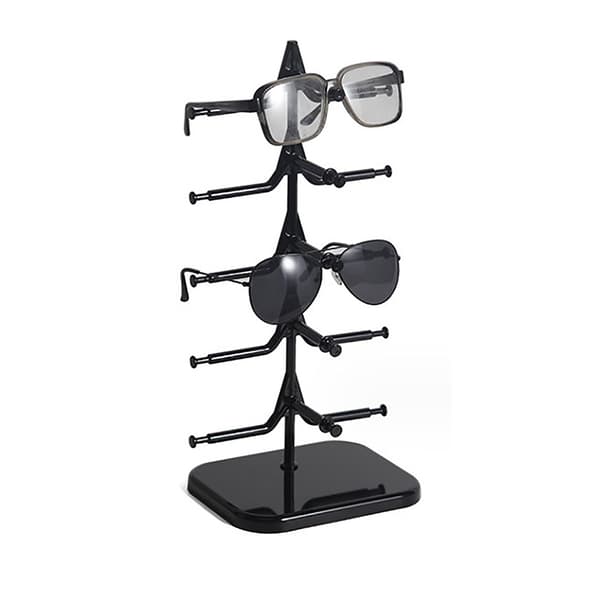Plastic Solbriller Show Rack Holdere Brille Display Stand S White