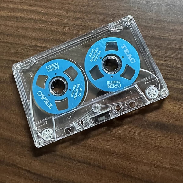 Dobbeltsidet Farvehus Tom Tape Metal Minimarked Dåse Blue