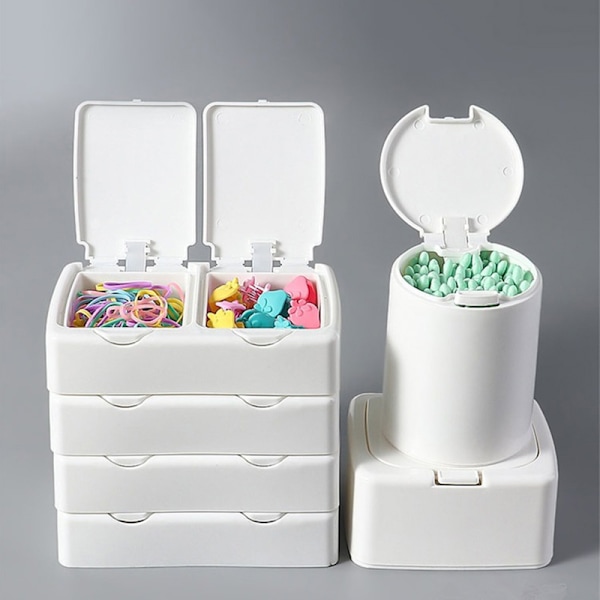 1 st bomullspinne Organizer Small Object Classification Låda S C
