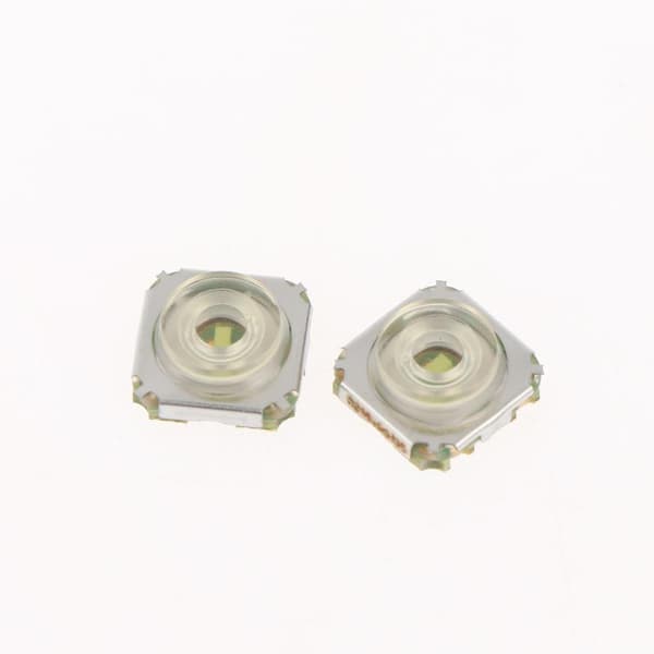 2/4 stk. TS-H011 Touch Switch 10*10*4 Silikone Bilknap Nulstil B