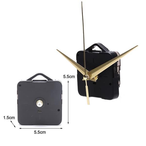 Quartz Clock Rörelse Mekanism Visar Vägg Reparation Verktygsdelar Se