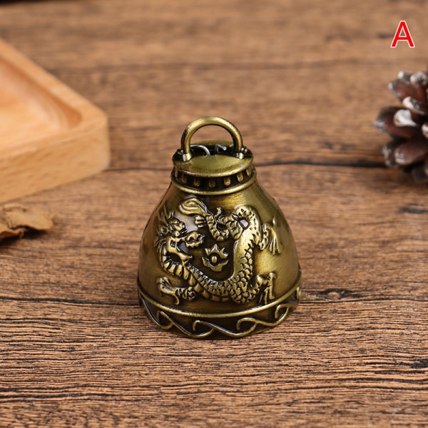 1PC Antique Bell For Good Luck Lucky Blessing Feng Shui Wind Ch A
