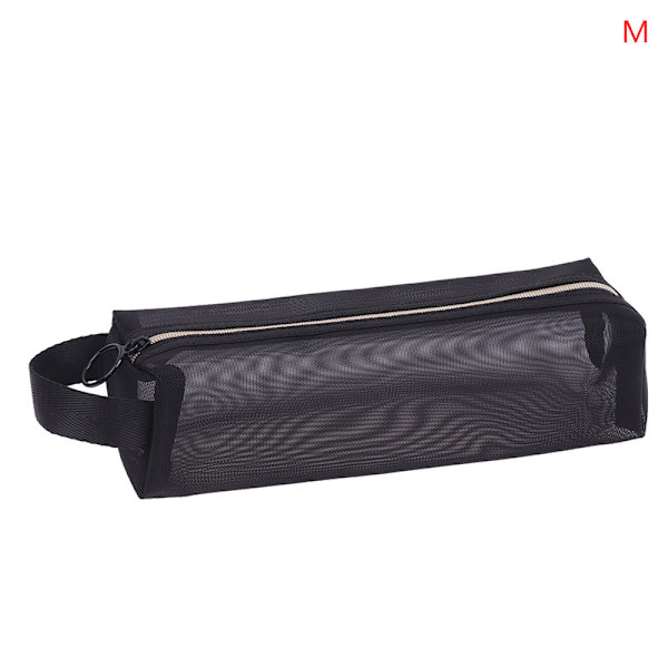 Meikkisivellin Case Kosmeettinen Toilettilaukku Organizer Mesh K Black M