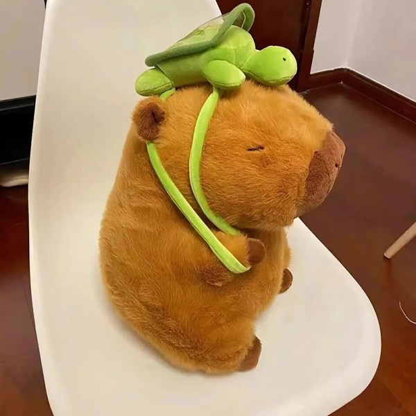 Capybara pehmo avaimenperä riipus lelu täytetyt eläimet, pehmeä nukke P C