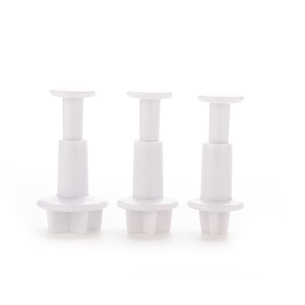 3X STAR Cake Cookie ter Mold Plunger Fondant Sugarcraft Paste D