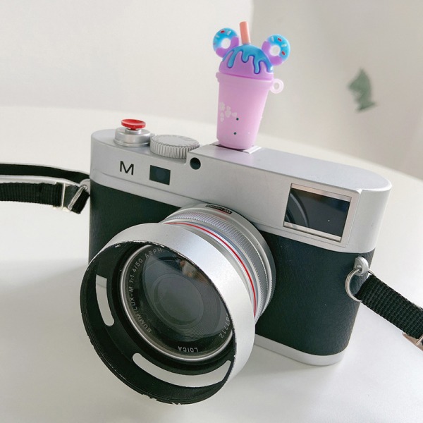 Kamerabeskyttelsesdeksel for Nikon Fuji Milk Tea Hot Shoe Cap Purple