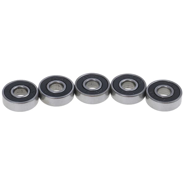 5st Svart ABEC-7 608RS Skateboard Rulltätade kullager