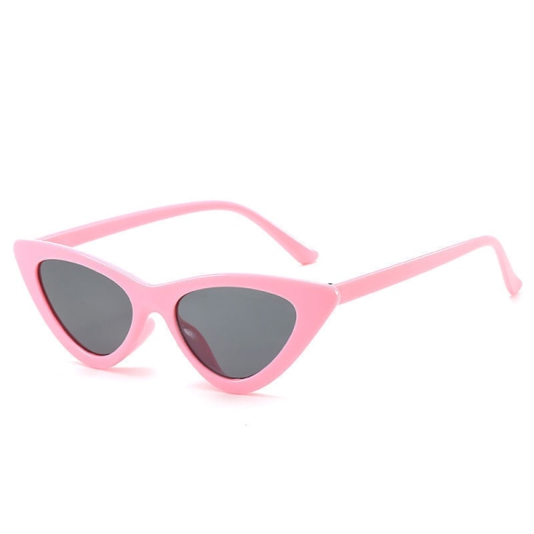 Vintage solbriller Kvinde Sexet Retro Small Cat Eye Solbriller E Red