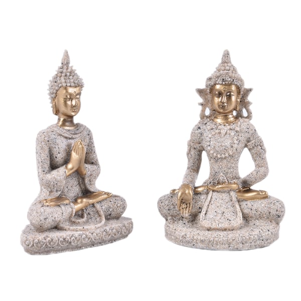 Buddha Statyer Sandsten Thailand Buddha Skulptur Fengshui Fig 2