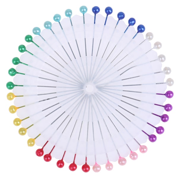 40 kpl Ompelutarvikkeet Pearl Straight Head Neulat Dressmaking P Multicolor