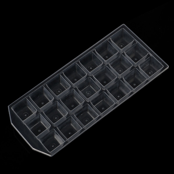 21Grid Ice Cube Pudding Maker Form Kylskåp Isform Mould