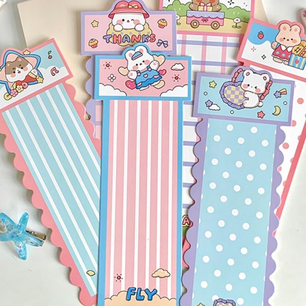 10 kpl hiustarvikkeita Display Paper Card Long Cardboard Barret 14