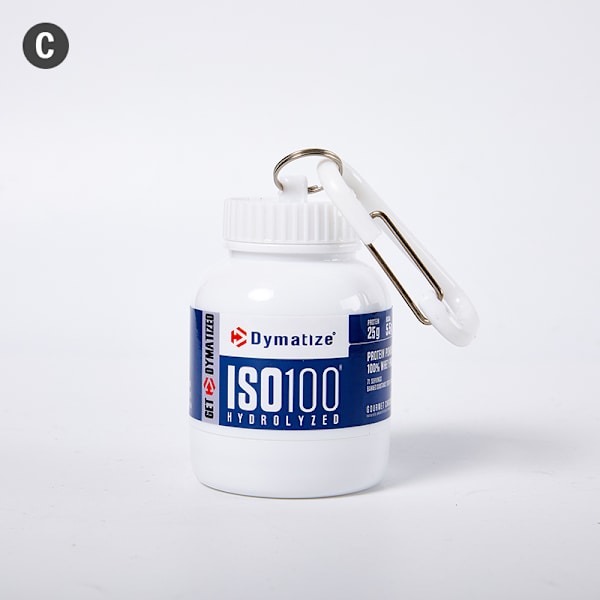 Outdoor Sport 100ML Mini bærbar proteinbeholder C