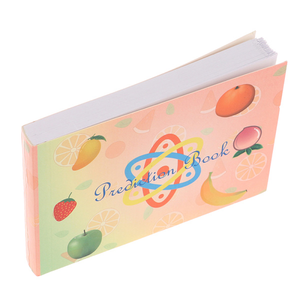 Prediktionsbok (frukt) Magic trick Förutsäg den utvalda frukten C