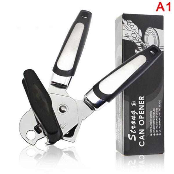 1 stk. dåseåbner i rustfrit stål Tin professionel manual dåseåbner Can opener