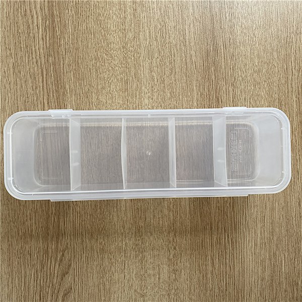 Genomskinlig Charge Cable Organizer Box Datakabelhantering Bo Clear