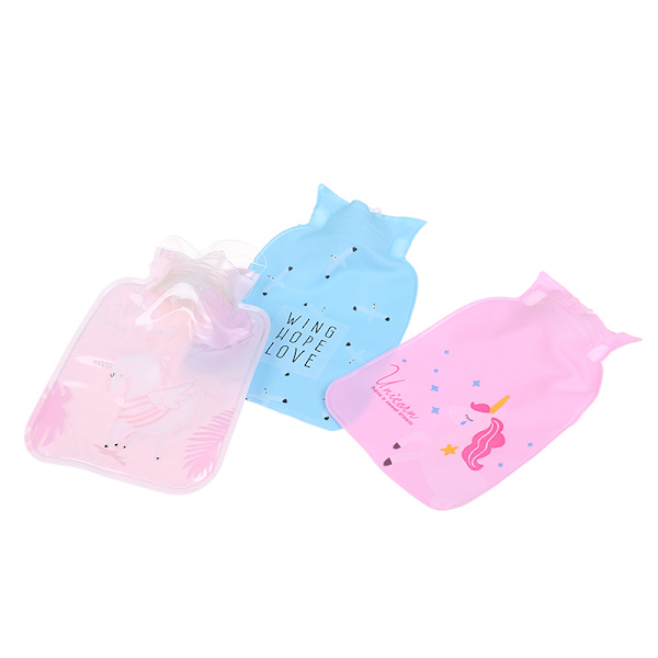 Mini Cartoon Varmtvannspose Beholder PVC Vannfylt Type Varm