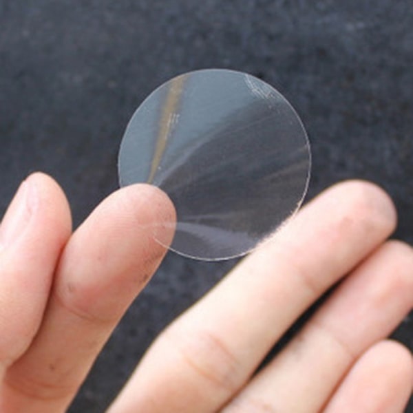 1000 15mm kirkas pyöreä tarra pyöreä läpinäkyvä tarra ympyrä P