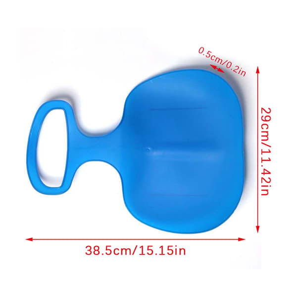 Snowboard Grass Ski Board Børneski Udendørs Børne Sp blue