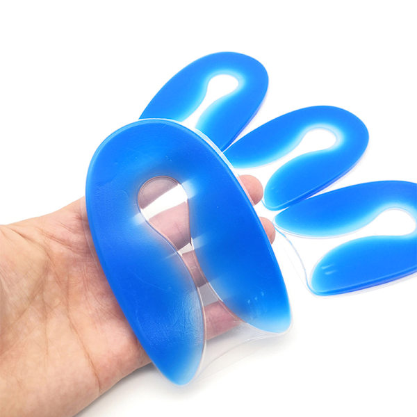 Silikongel Insoles Heel Cushion Sulor Lindrar fotsmärta ar Fa S