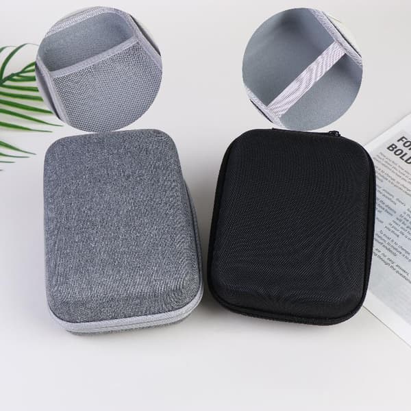 1 st blodtrycksväska hårt fodral för överarmsblodtryck Gray