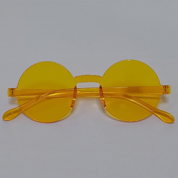 Mote solbriller Sirkulære solbriller Trendy Ocean solbriller A12