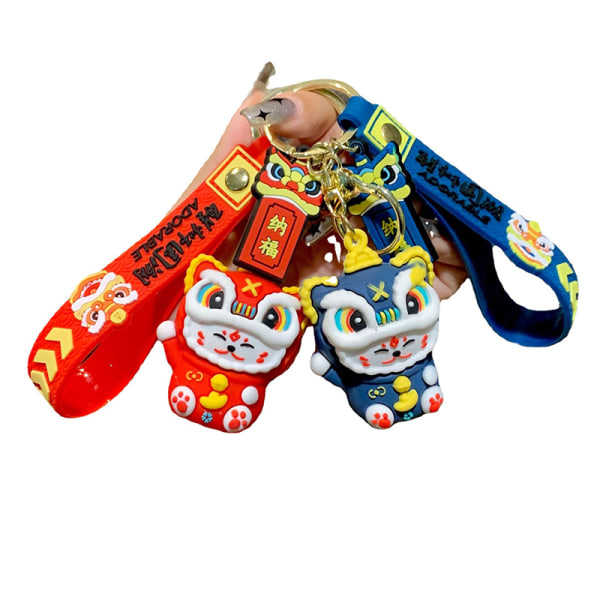 1 kpl e Lucky Cat avaimenperät sarjakuva avaimenperä riipus avaimenperä avain Red