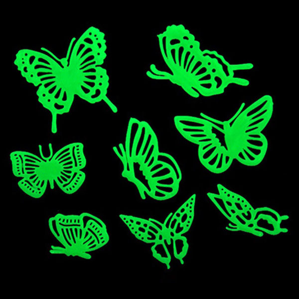 Butterfly Glow In The Dark Stars Stickers Barnesoverom Ho