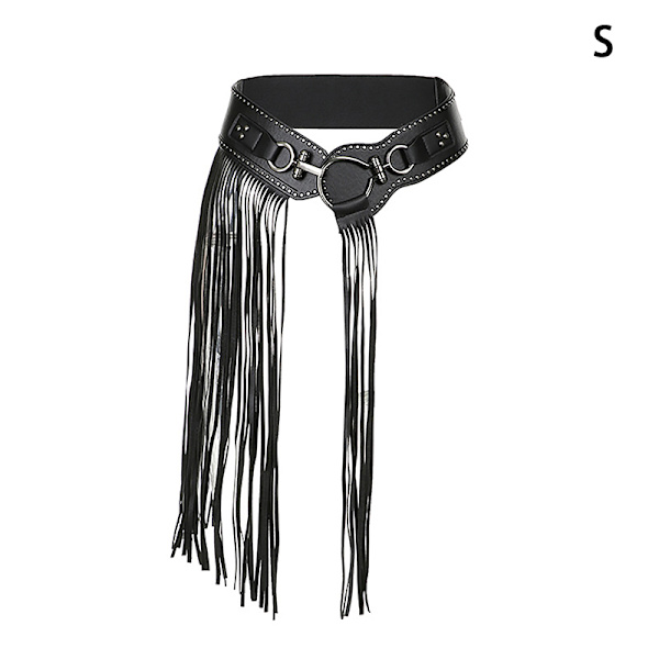 2023 Lyxdesign Maikun Punk Goth Bälten För Kvinnlig Personlighet Black S