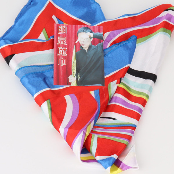 Stående Magic Silk Scarf Magic Trick Silk Magic Props For Magi