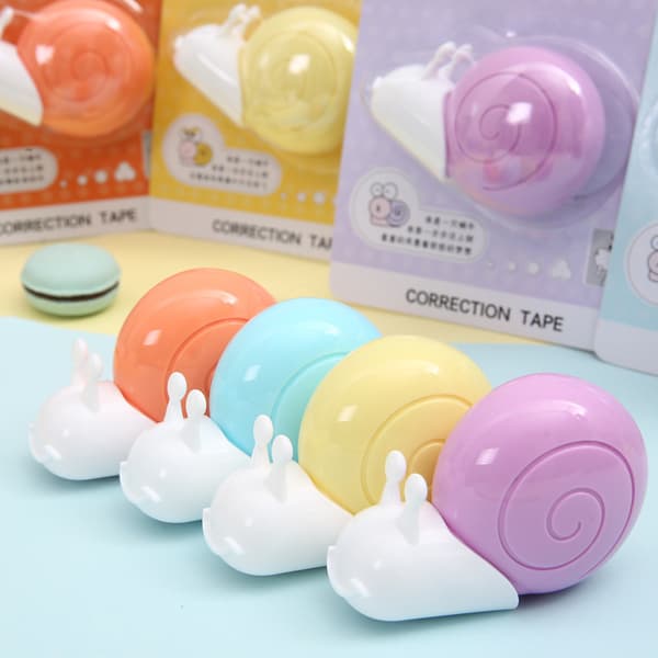 Creative Cartoon e Animal Snails Correction Tape e Animal Stati