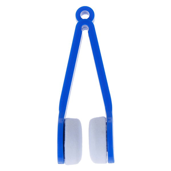 1 ST Solglasögon Glasögonborste Clean Tool Mikrofiberglasögon Blue