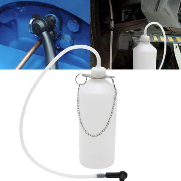 1L Transparent Manuell Bromsvätskeutsugningsflaska H 1L