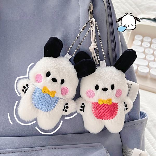 e Pehmo penturiipus Creative Doll Avaimenperä Laukku Avaimenperä Auto K Blue