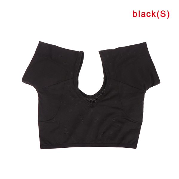 T-paidan muotoiset hikipehmusteet Uudelleenkäytettävät pestävät kainalo  Kainalo Perf Black S 0574 | Black | S | Fyndiq