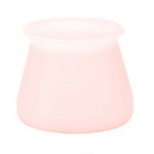 Bord Ben Pad Cover Silikon Gummi Føtter Runde Stol Cap Gulv Pink