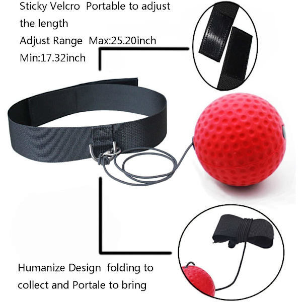 Boxing Reflex Speed Nyrkkeilypallo Sanda Boxer parantaa refleksejä H color B