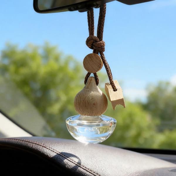 1 stk. bilparfumeflaske ornament aromaterapi æterisk olieflaske A2